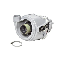 Насос циркуляционный + тэн + хомут шланга 00651956 для посудомоечной машины Bosch