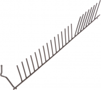 Складная гребенка для посуды, нижняя задняя, серая Bosch 00668360